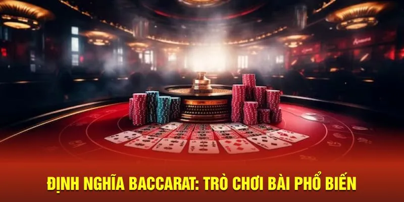 Định nghĩa Baccarat: Trò chơi bài phổ biến